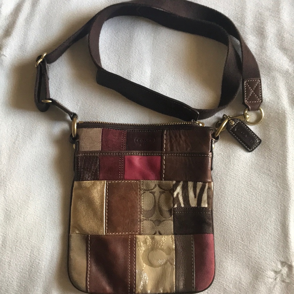 Coach patchwork crossbody